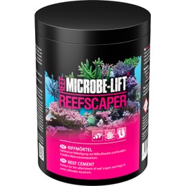 MICROBE-LIFT Reefscaper | reef mortar, coral glue, perfect for fixing reef superstructures, corals and offshoots in any marine aquarium. | Contents: 1000g