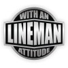 Unbranded 3pcs Lineman With An Attitude Hard Hat Decals Helmet Stickers Power Lines