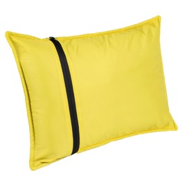 Elan Quest Stuffable Camping Pillow Sack (Small, Yellow) - 10 x 14 - Camping Essentials for Hiking, Backpacking and Travel Essentials - Sold Unstuffed Bring Your Own Stuffing