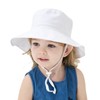 Baby Sun Hat Adjustable Cap Toddler Beach Summer Smile Face