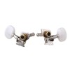 Yibuy Banjo Semiclosed Right Machine Head Tuning Tuner Peg Key