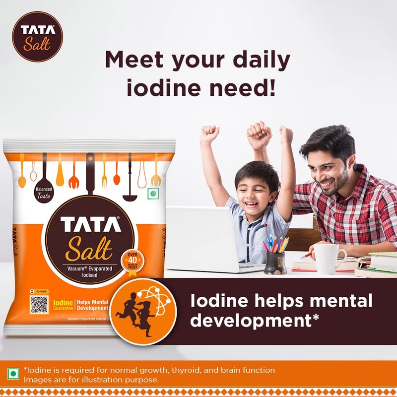Tata Salt, 1 kg - (1000 grams pack) - 35.27