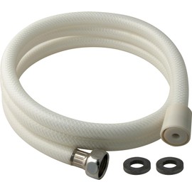 Master Plumber 511D, Flexible Shower Hose, 59-Inch, Stretchflex, White