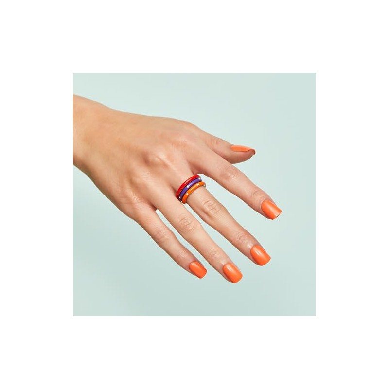 KISS imPRESS Color Press-On Nails Set de manicura sin esmalte,