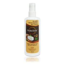 Protectone Aceite Bronceador De Coco Con Aloe Vera 100ml