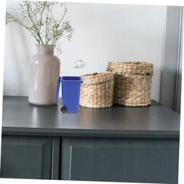 Operitacx Miniature Desk Trash Bin Multifunctional Wastebasket for Home and Office Compact Garbage Can for Tabletop Storage and Organization