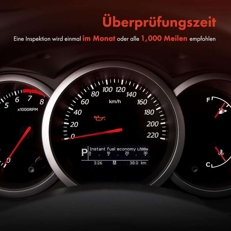 Frankberg Oil Dipstick Compatible with C-Class W204 C180-C250 C-Class Coupe