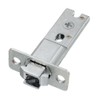 Upluckey Pocket Door Lock Matte Black Contemporary Privacy Square Pocket