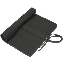 YOKIVE Color Pencil Organizer, Painting Brush Holder Artist Roll Art Craft Supplies Bag for Marker Outdoor Travel Organizing, 22 Slots, Black