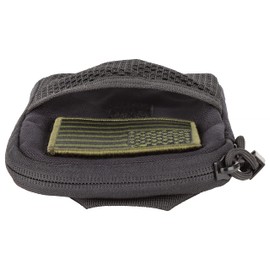 CAT Outdoors EDC Pouch Organizer - Small EDC Pouch - Mini Tactical EDC Pocket Organizer Pouch - Small Admin Pouch for Men - Micro Pocket EDC Organizer Pouches (Black)