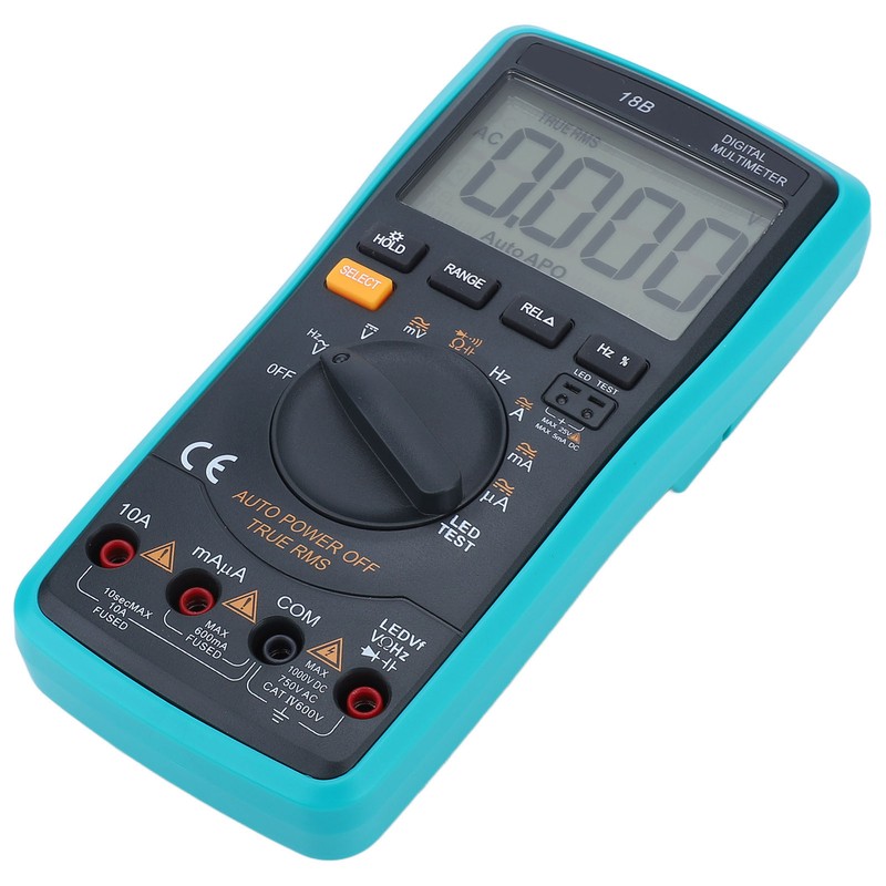 Digital Multimeter Tester Delayed Backlight High Accuracy Electrical Voltmeter Tester