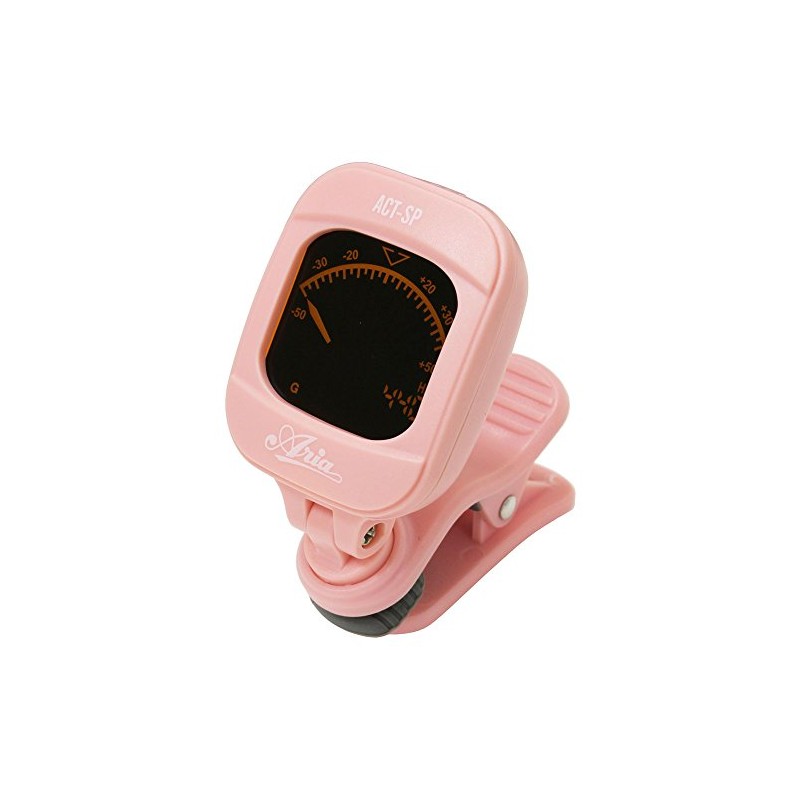 ARIA ACT-SP PK Clip On Multimode Tuner, Pink