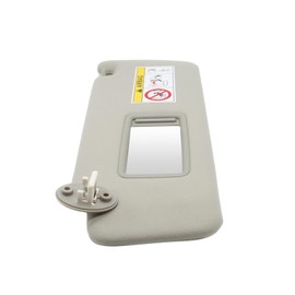 Aspaton Driver Side Gray Sun Visor Compatible with GX460 2010-2023 74320-60D22-A0 Shade Sunshade Assembly Blocker Front Left Side with Makeup Mirror