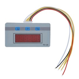 Electronic Counter DC AC 5‑24V Digital Counter 1‑ Counting Range Auto Detection Tally Counter for Industrial Control Frequency Counters