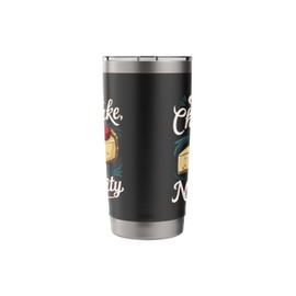 Cheesecake Dessert Foodies Cheese Lover Sweets Bakery Stainless Steel Insulated Tumbler