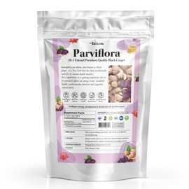 Earthville Fabiflora Black Ginger Bulk Powder Krachai Dam Powder Effectiveness Powder 200g / 어스빌 파비플로라 흑생강 벌크 파우더 끄라차이담 가루 효능 분말 200g