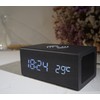 WOOD SHOW Alarm Clock, Speaker, Stylish, Table Clock, Digital Clock,