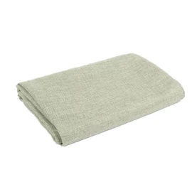 Flushbay Speaker Grill Cloth Linen Single Layer Speaker Fabric Protective Dustproof Mesh Cloth Stereo Fabric Replacement for Home Stage Speakers, Media Cabinet, KTV Box (Light Green, 100 * 146cm)