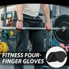 Dumhuts Grip Pads für Pull-Ups Fitness Krafttraining Bodybuilding Handschuhe gepolstert