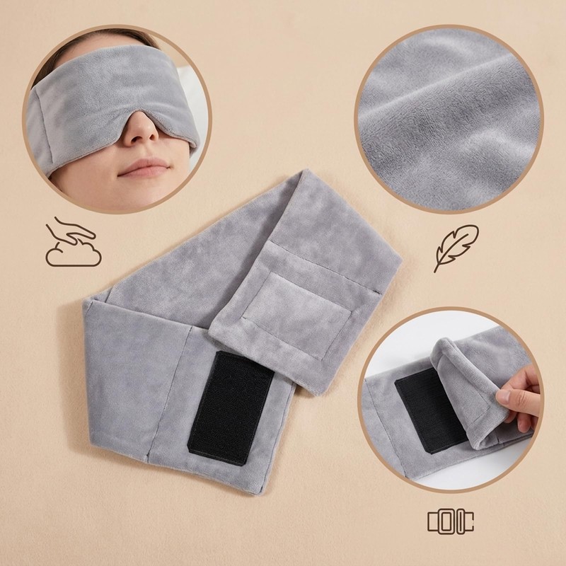 Weighted Eye Mask for Sleeping, Comfortable Gravity Sleep Mask, Soothing