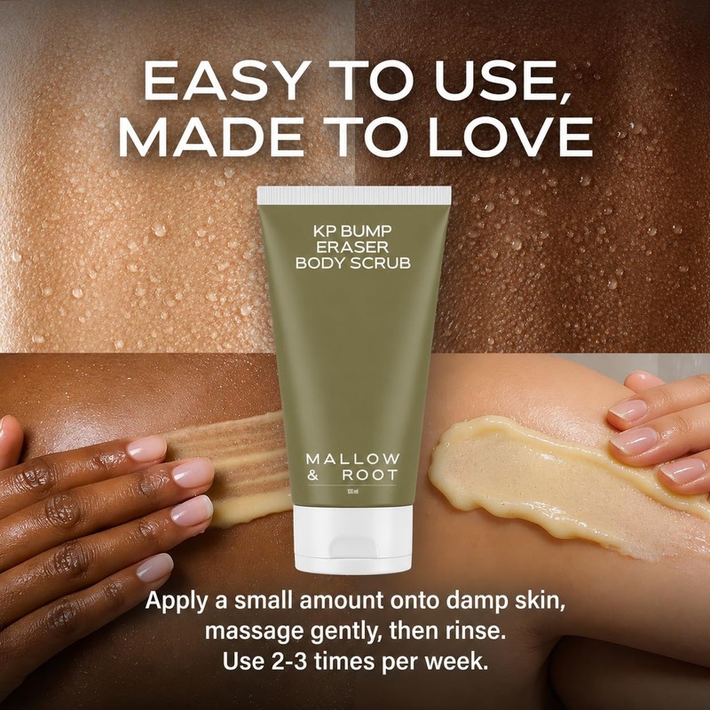 Mallow & Root KP Bump Eraser Body Scrub – AHA