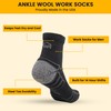 Camel City Mill Ankle Work Socks – Sweat-Wicking & Durable