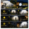 Solar Motion Sensor Wall Light for Outdoor Lighting – 360°