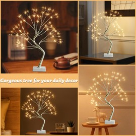 PEIDUO Fairy Light Tree, 108 LED Lighted Trees for Decoration Inside, Christmas Tree with 9 Modes & Timer, Fairy Light Spirit Tree for Home Indoor Christmas Decoration