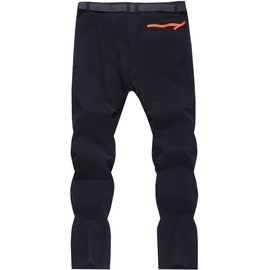 Men's Hiking Cargo Pants Outdoor Water Resistant Lightweight Quick-Dry Fishing Travel Work Camping Pants Athletic Apparel, namely, Pants Black 40