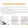 Mountlaser Plus Corner Tell Tale Crack Monitor, Concrete Crack Monitoring