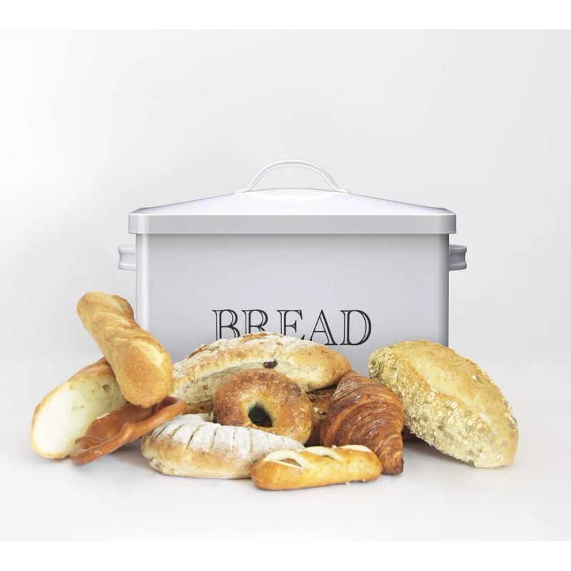 Klarstein Bread Box - Countertop Space-Saving, Extra Large, High Capacity