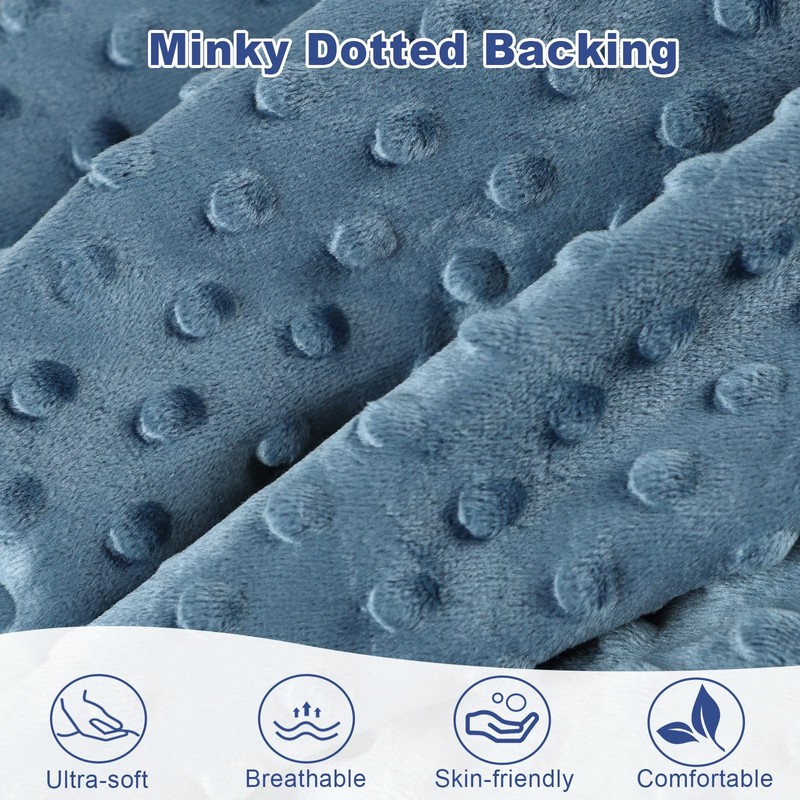 Windproof Baby Car Seat Cover, 3D Mink Dot Infant Car