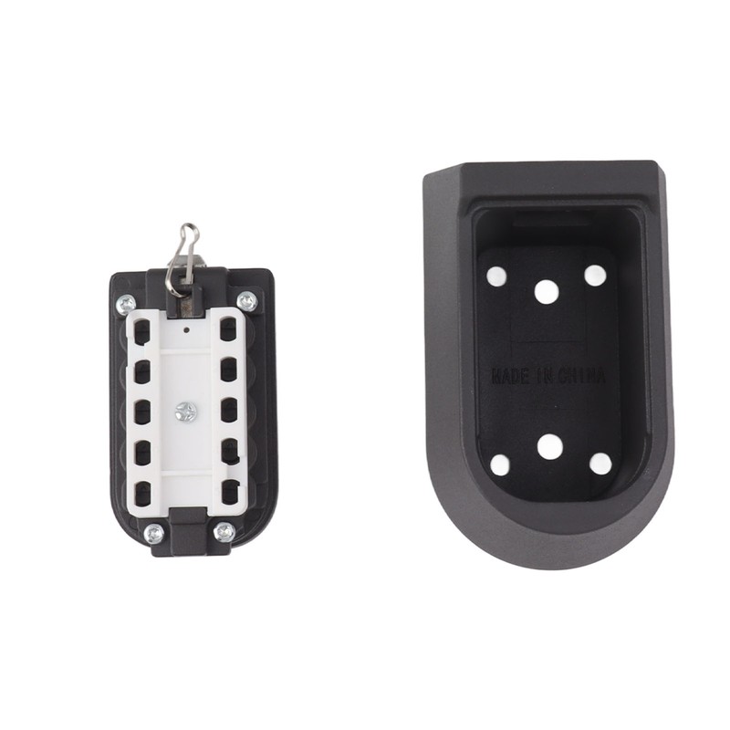 Push Button Key Keeper Box Wall Mount Key Storage Box