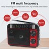 Portable Shortwave Radio FM AM SW Bluetooth 5.0 Multifunction Multi