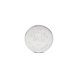 Renata CR2430 Lithium Coin Cell Battery - 1 Piece Retail Packaging