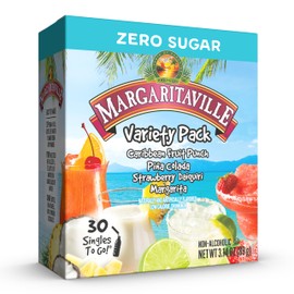 Margaritaville Singles to Go Drink Mix Ultimate Summer Variety Pack