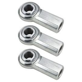 Standard Steel Heim Joint Rod Ends, 1/2-20 RH Female 3 PK