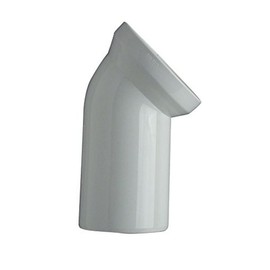 CORNAT CKAB4500 Connecting Elbow 45 White