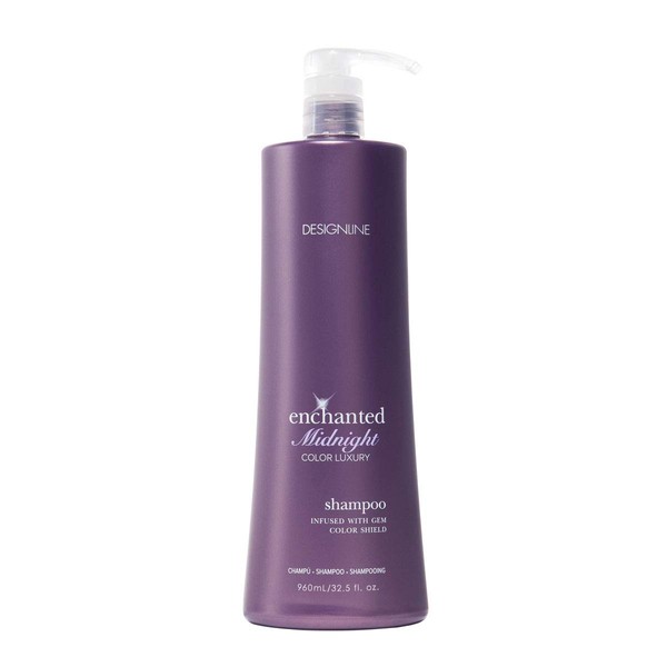 Enchanted Midnight Shampoo - Regis DESIGNLINE - Sulfate Free Gentle Cleansing Color Safe Shampoo (32.5 oz)