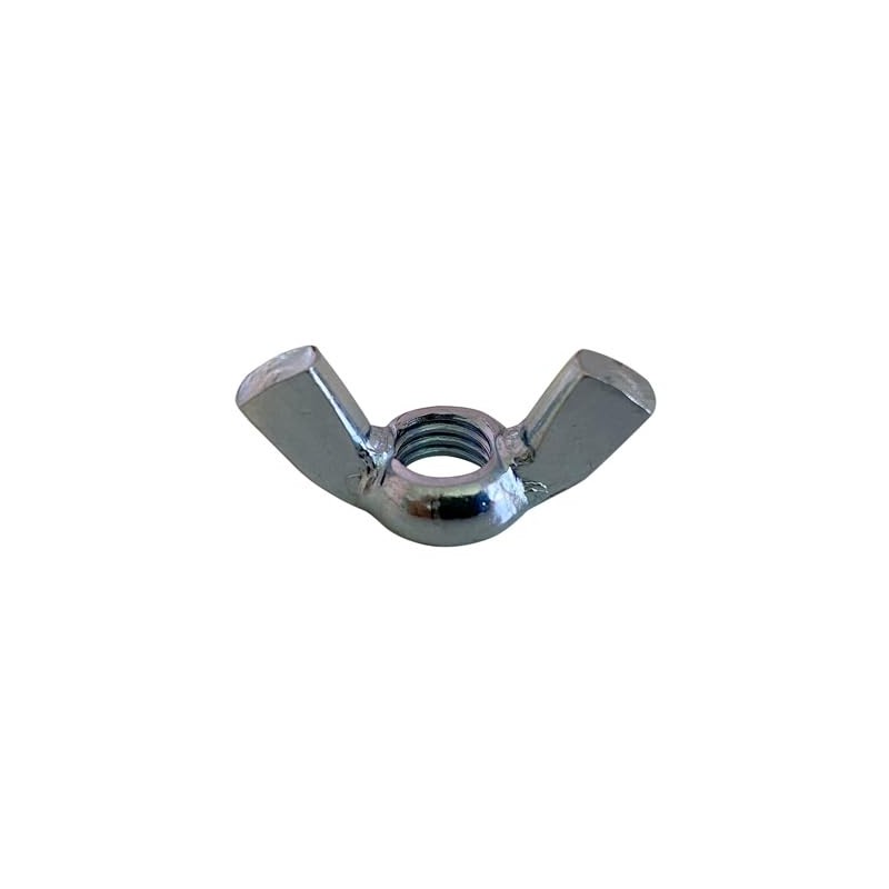 M5 (5mm) Wing Nut - BZP Steel (Pack of 20)