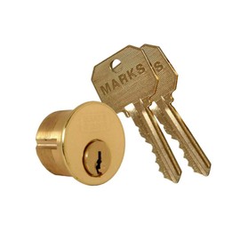 Marks Metro #2161 Solid 1-1/8" Mortise Cylinder
