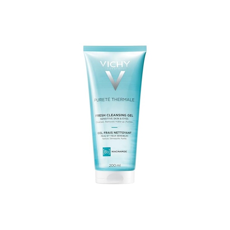 VICHY Puret Thermale Gel Limpiador Fresco Para Pieles Sensibles