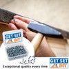 Galvanised Clout Nails 13mm (300pcs) 327 Grams Roofing Felt Tacks