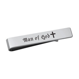 Christian Cross Tie Clips for Men Pastor Retirement Gift for Dad Pastor Appreciation Gifts for Wedding Priest Religious Ties Clips for Christian Man of God Birthday Gifts for Men Religious Tie Clip