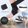 Elfzone Ultrathin High-Elastic Ankle Wraps Ankle - Plantar Fasciitis Brace