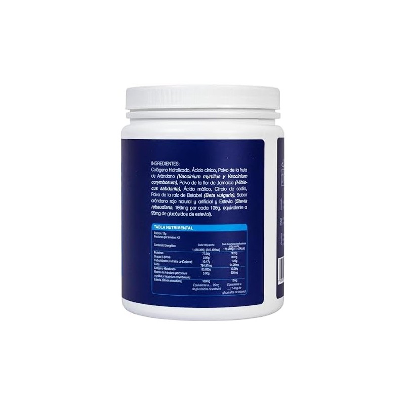 NLS Essentials COLÁGENO HIDROLIZADO sabor frutos rojos Sin azúcar añadida