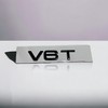 Espectronix - V6T Black Glossy Front Rear Fender Black Emblem
