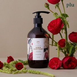 Perfumed Spa Scrub Body Wash 500g (Rosberry Soap Woody) Fleur Soap / 퍼퓸드 스파스크럽 바디워시 500g (로즈베리솝우디) 플뢰르 솝