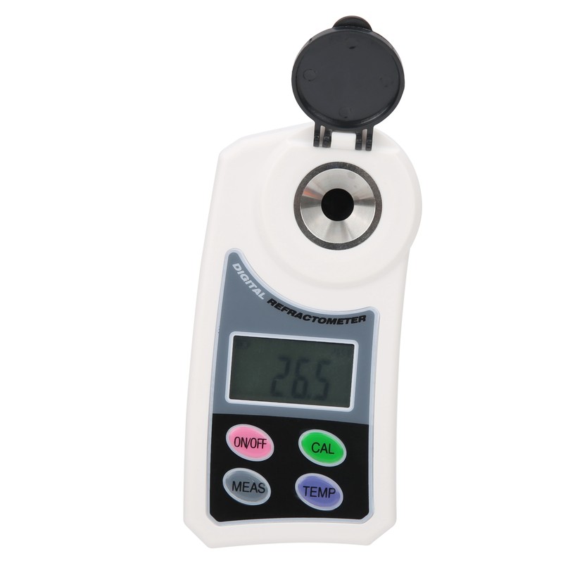 Digital Brix Refractometer Portable Handheld Digital Sugar Salinity Meter for