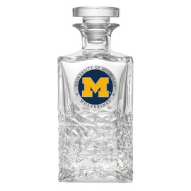 Heritage Pewter Michigan Heritage Decanter | 25 OZ Liquor Pourer | Expertly Crafted Pewter Glass